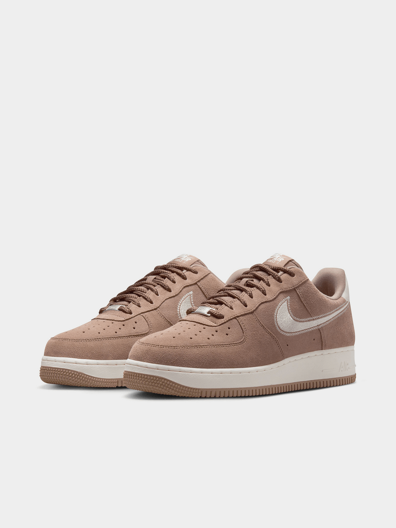 Nike Men's Air Force 1 Brown/White Sneaker