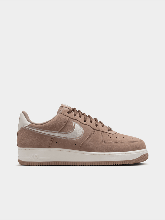 Nike Men's Air Force 1 Brown/White Sneaker
