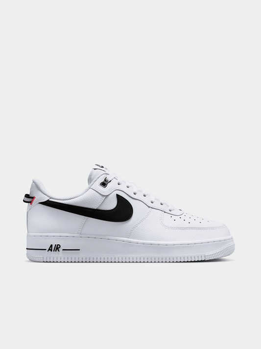 Nike Men's Air Force 1 White/Black Sneaker