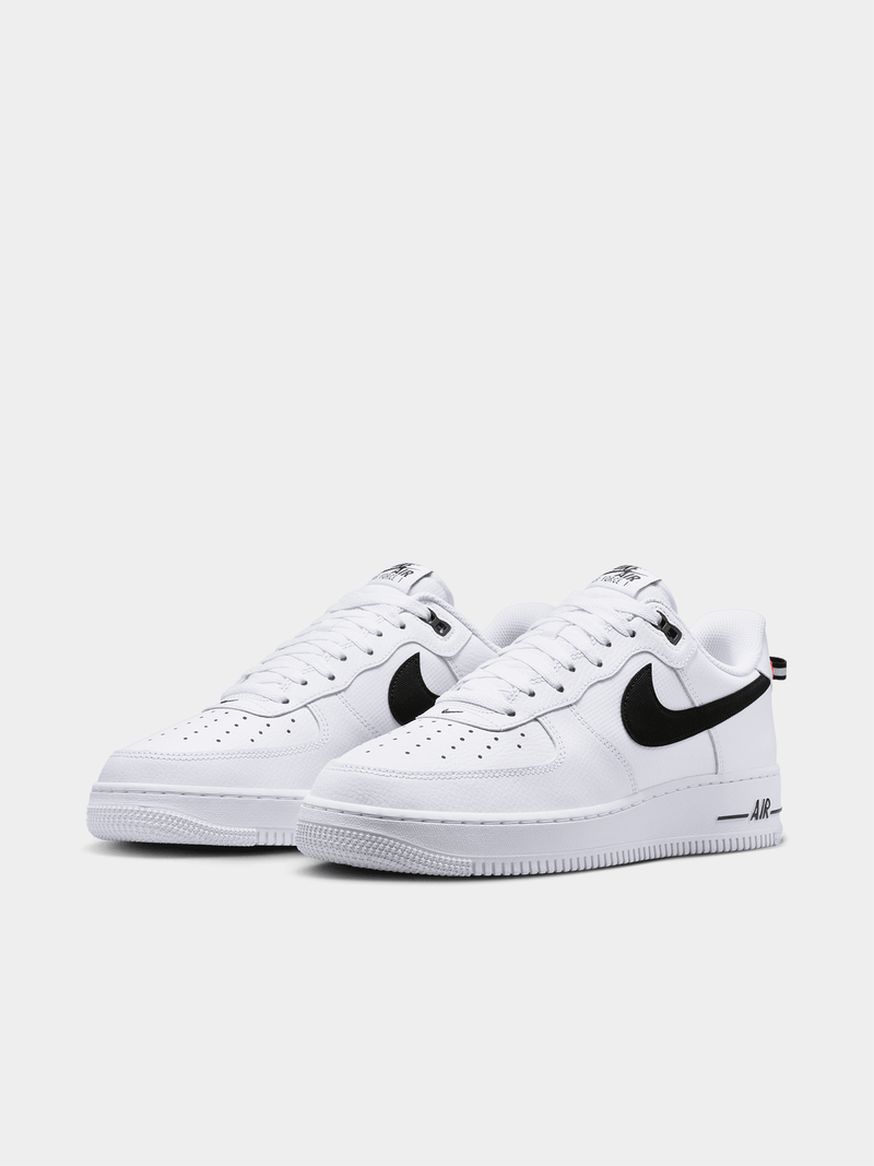 Nike Men's Air Force 1 White/Black Sneaker