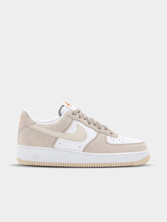 Nike Men's Air Force 1 '07 Grey/White Sneaker
