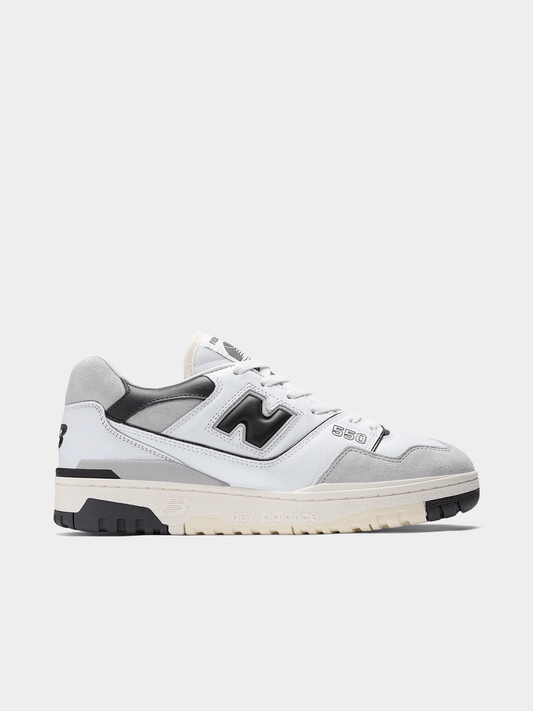 New Balance Men's 550 White/Black Sneaker